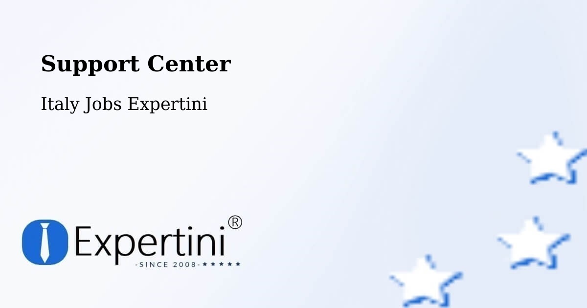Support Services – Casier - Italy Jobs Expertini